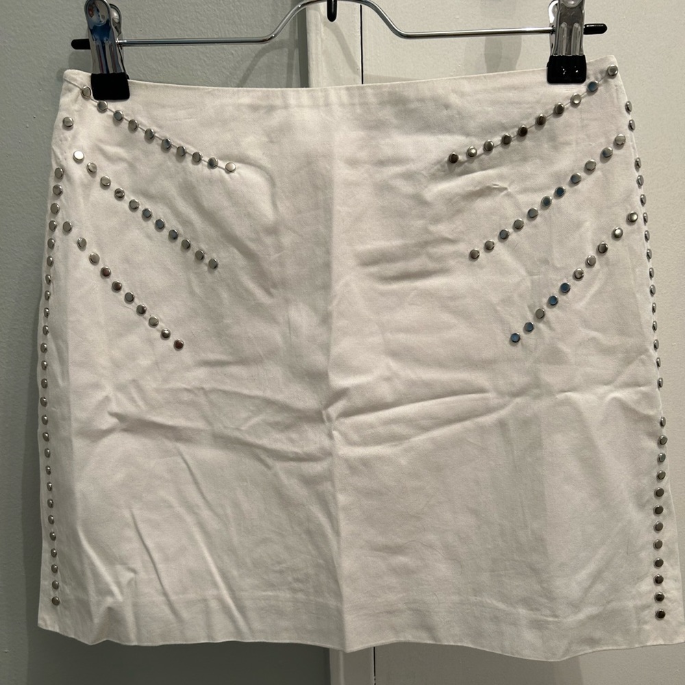 Vintage Versace Studded Mini Skirt Size 26